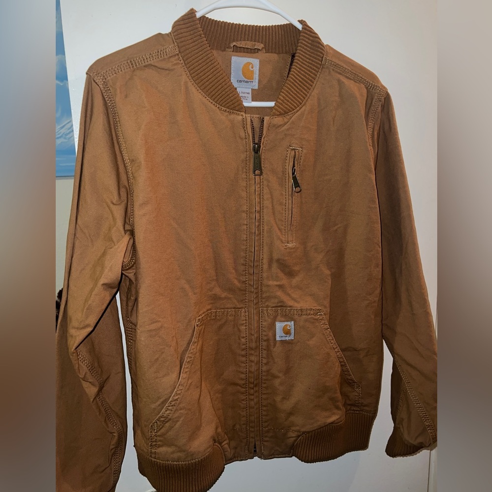 Carhartt Rugged Flex Youth Boys Jacket Size L 12-14